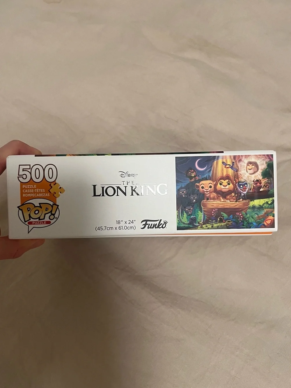 Disney The Lion King 500 piece puzzle!  colorful good condition - Picture 3 of 4